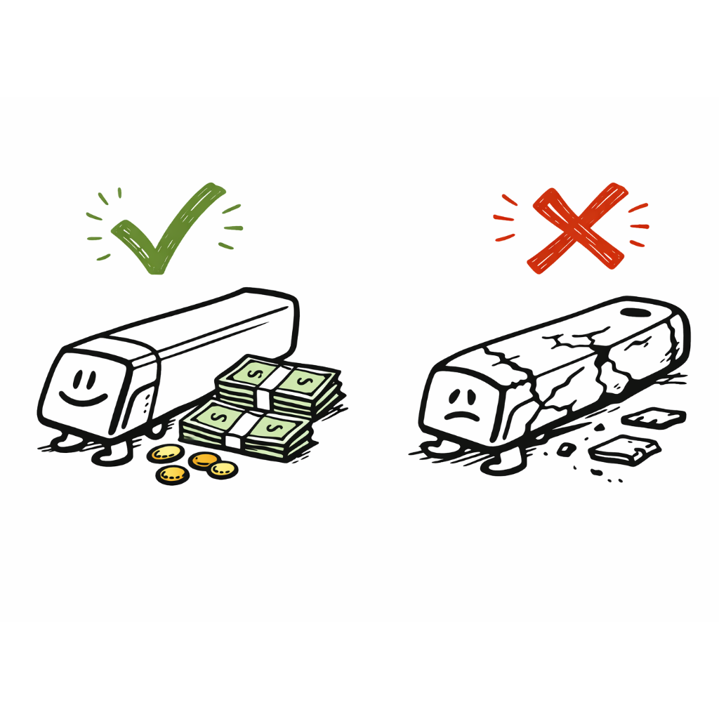 Reprise batterie vélo électrique possible uniquement si le casing est en bon état Image