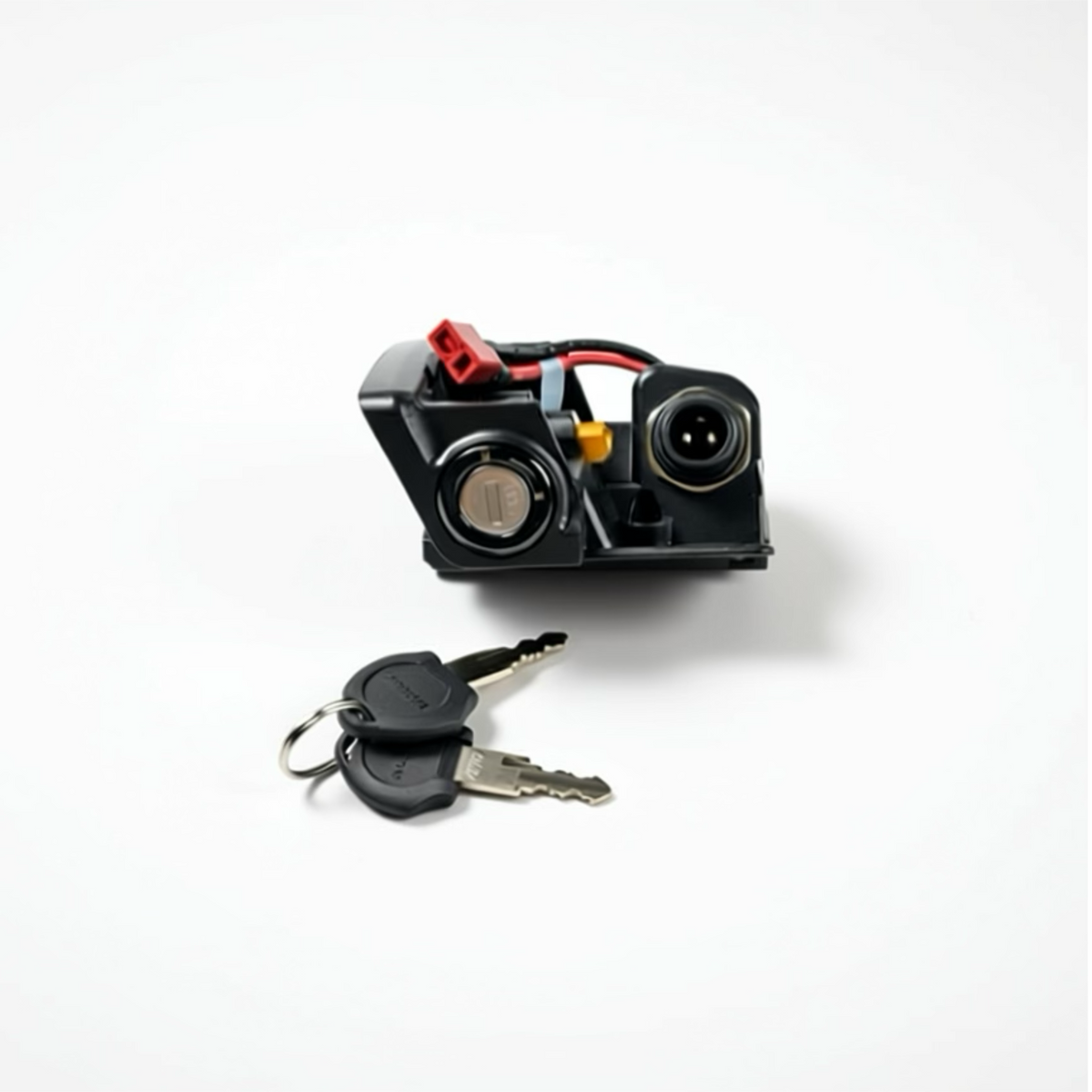 Support haut de batterie semi-intégrée avec verrou, clés